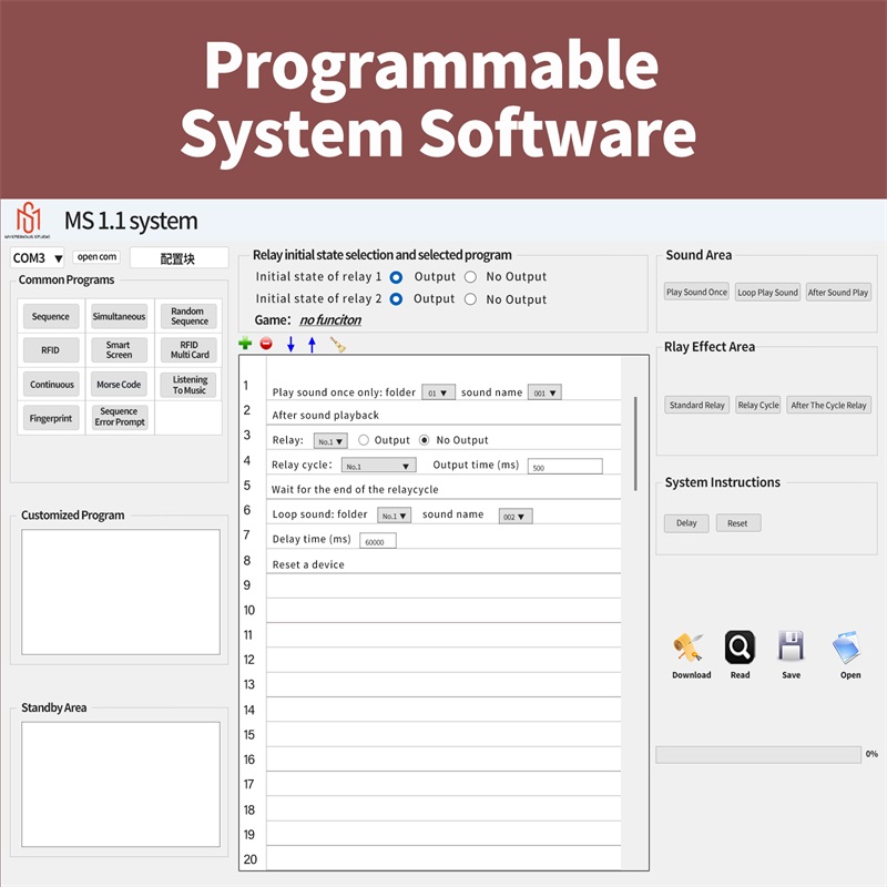 Human Circuit Prop Real Life Escape Room Game Hold Hands to Open 12V Magnet Lock in Chamber Room