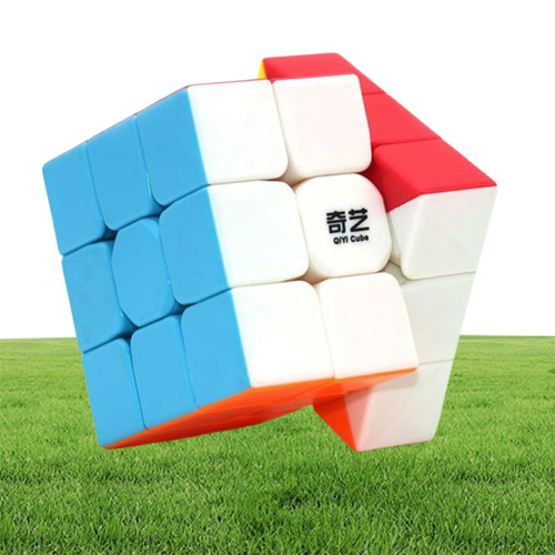 Qiyi Speed Cube Magic Rubix Cube Warrior 55CM Easy Turning Sticker Durable for Beginner Players