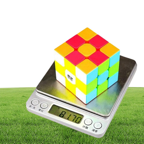 Qiyi Speed Cube Magic Rubix Cube Warrior 55CM Easy Turning Sticker Durable for Beginner Players
