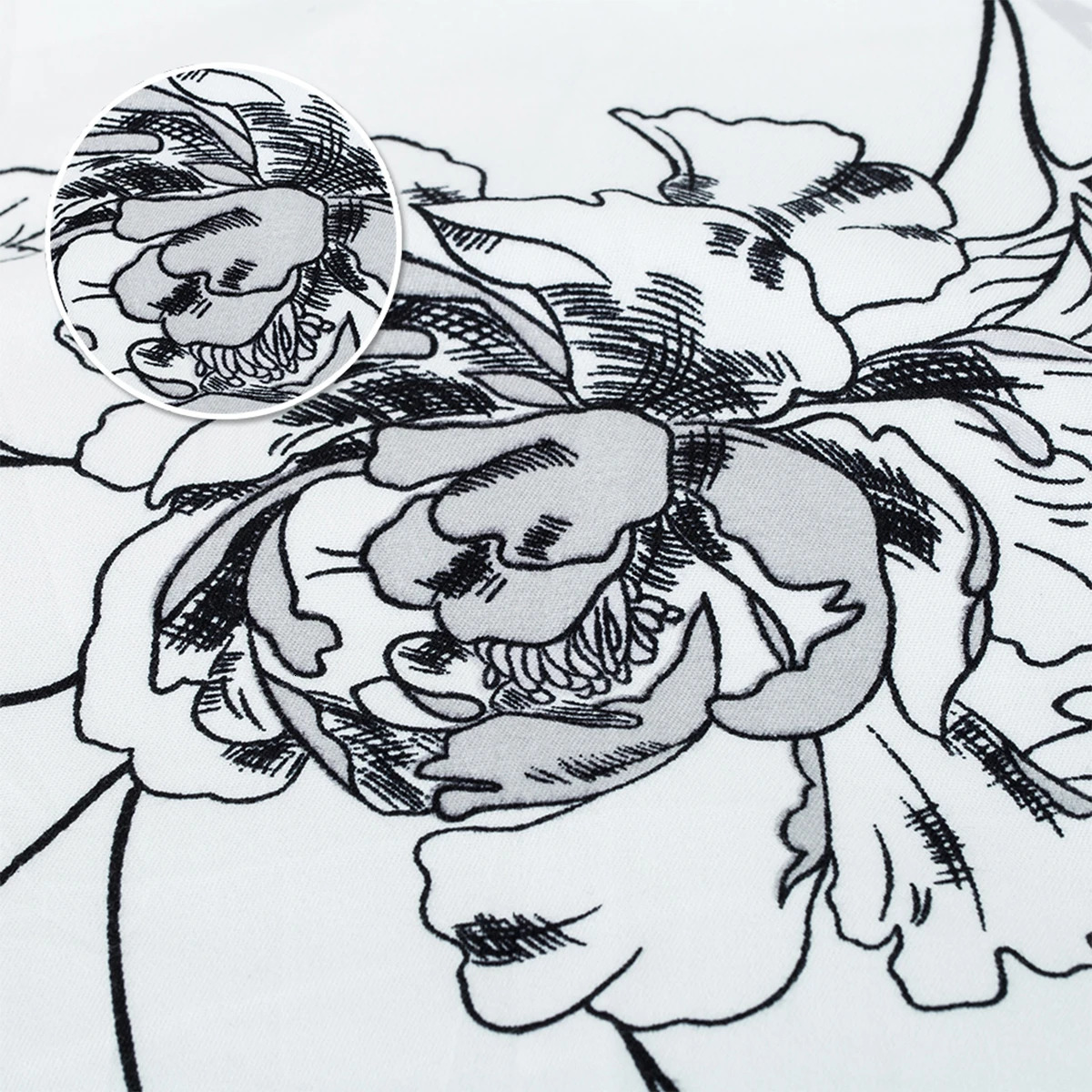 Duvet Covers Single/ Double Person Comforter Plant Flower Bedding Sets with Quilt Cover Bed Sheet Pill 240309