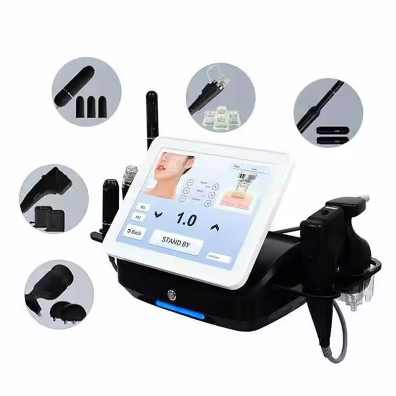 Multifunctional 5 In 1 8D Hifu RF Wrinkle Removal Body Slimming Hifu Liposonic Vaginal Firming Collagen Regeneration Equipment For Beauty Salon