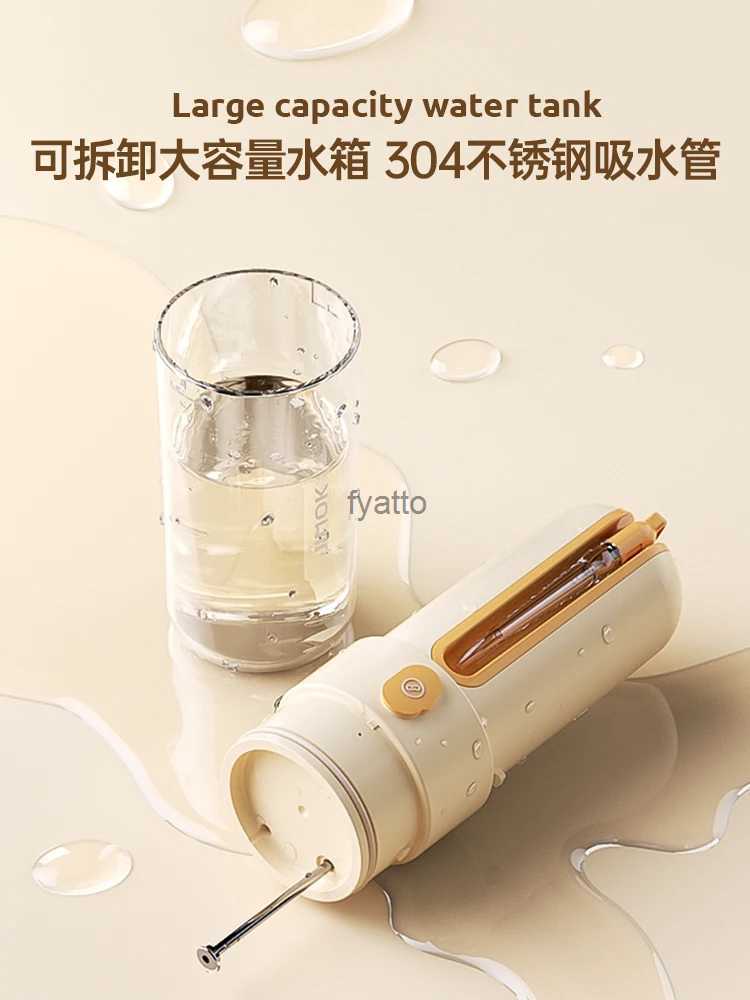Other Appliances JIMOK S2 oral irrigator portable dental floss with water spray 150ML water tank waterproof tooth cleaner 4Tips H240322