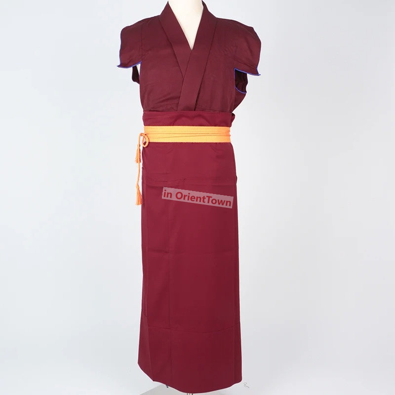 Orient Tibetan Buddhist Costume Lama Monk Clothes Lamaism Shawl Waistcoat Belt Skirt 4pcs Tibet Monks Clothing Tibetan Buddhism