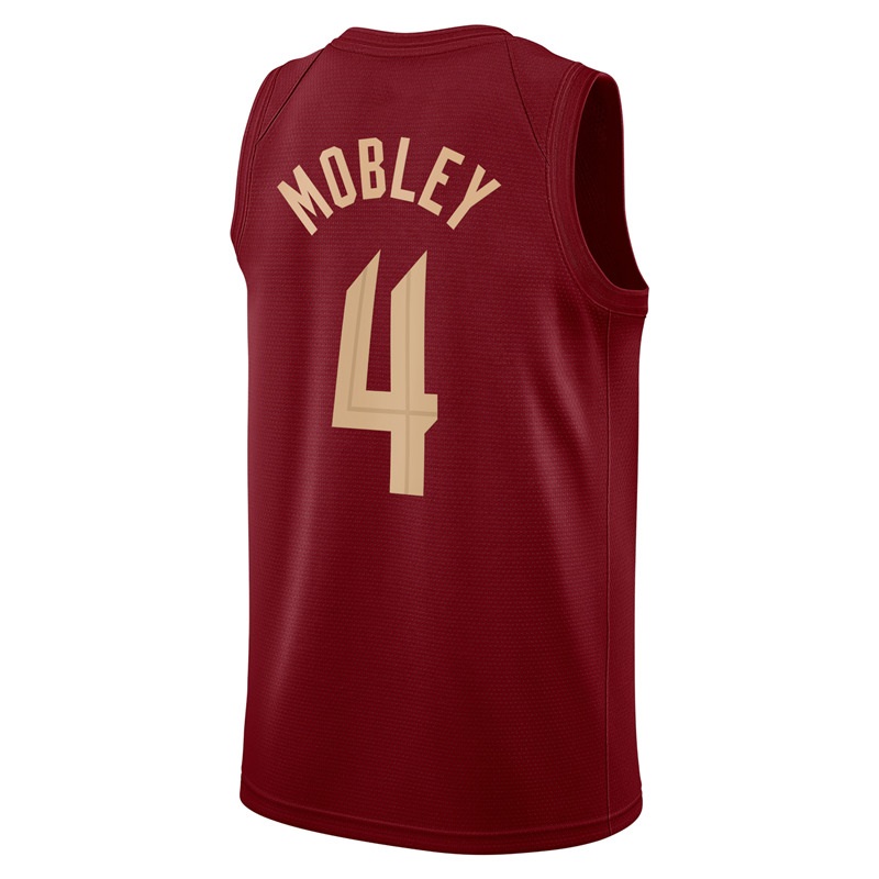 Donovann Mitchell Basketball Jersey Darius Garland Evan Mobley Max Strus Cavs Jarrett Allen DeAndre Hunter Georges Niang City Dean Wade Jerome Sam Mer