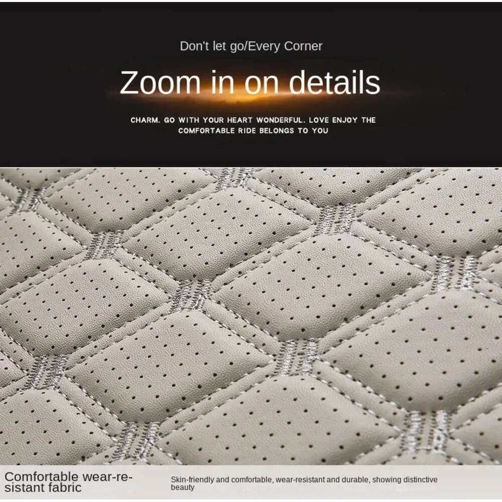 New Universal Leather Car Seat Covers Interior Automobiles Seats Cover Mats Auto Seat-Cover Cushion Protector Chair Pads Accessories