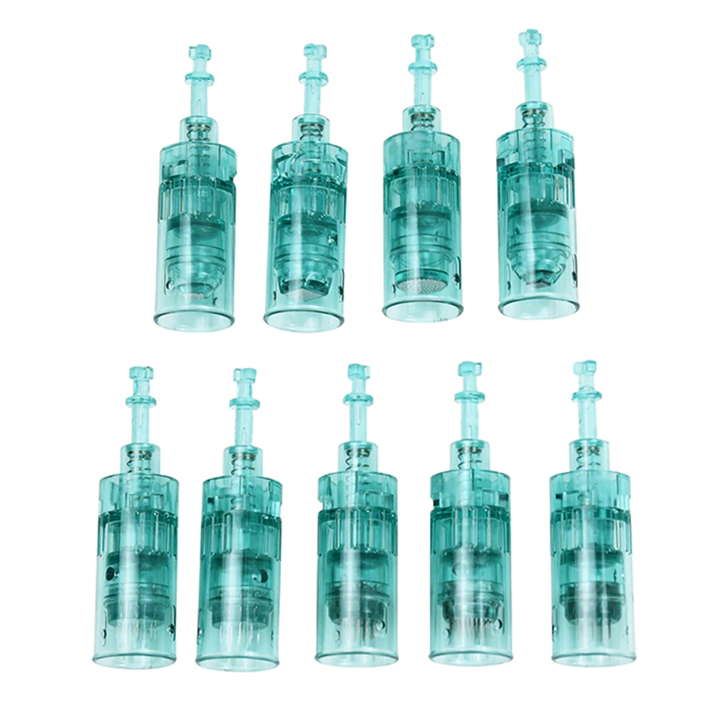 100pcs Dr pen A6S needles cartridge microneedle Nano tip replacement dermapen cartridges needling Meso Derma Pen 11/16/24/36/42 Pins 3D 5D