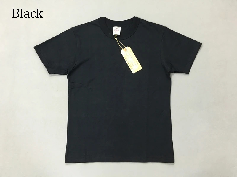 BOB DONG 300gr Basic Tee Shirts Summer Heavyweight Cotton Mens Plain T-Shirts 240408
