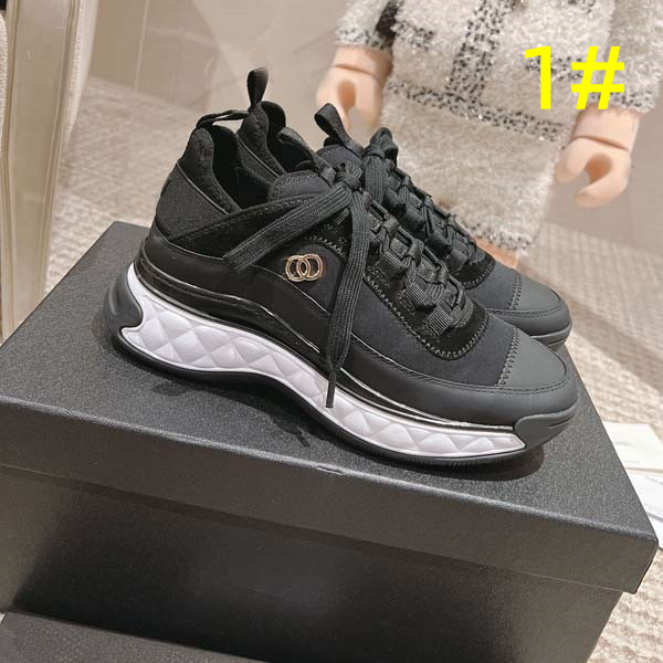 Top Classical women men Lace Sandals Flat Letters lace-up embroidery style canvas sneaker 35-45 With box