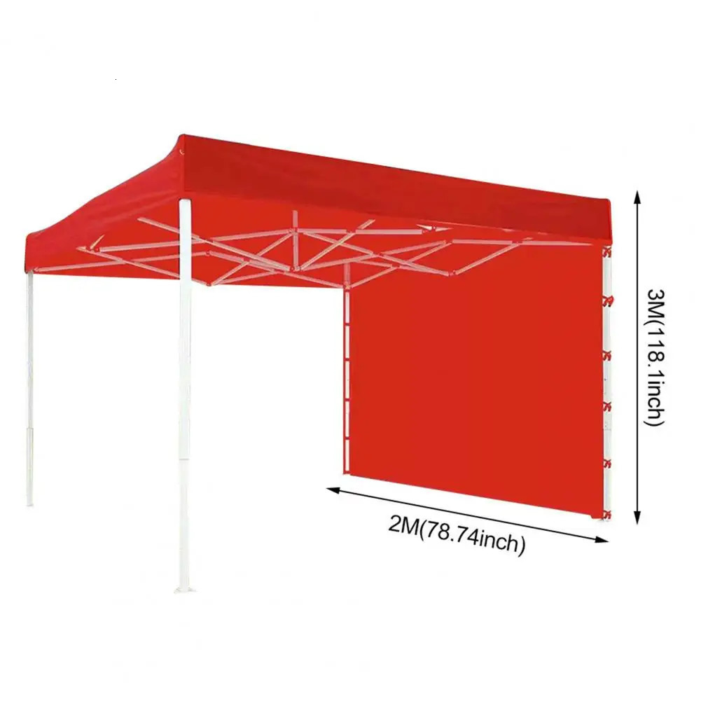Waterproof Instant Canopy Tent Sidewall Sun Shade Shelter Outdoor Camping Accessories Waterproof Sun Wall Sunwall 240308
