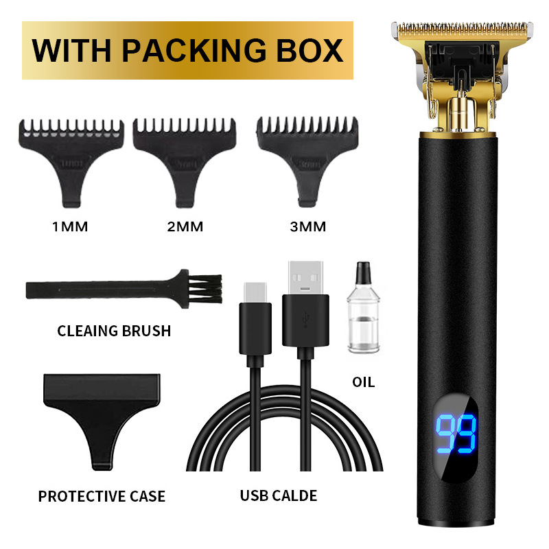 Electric Hair Trimmer Hair Clipper Barber Beard Hair Cutting Machine Shaver For Man