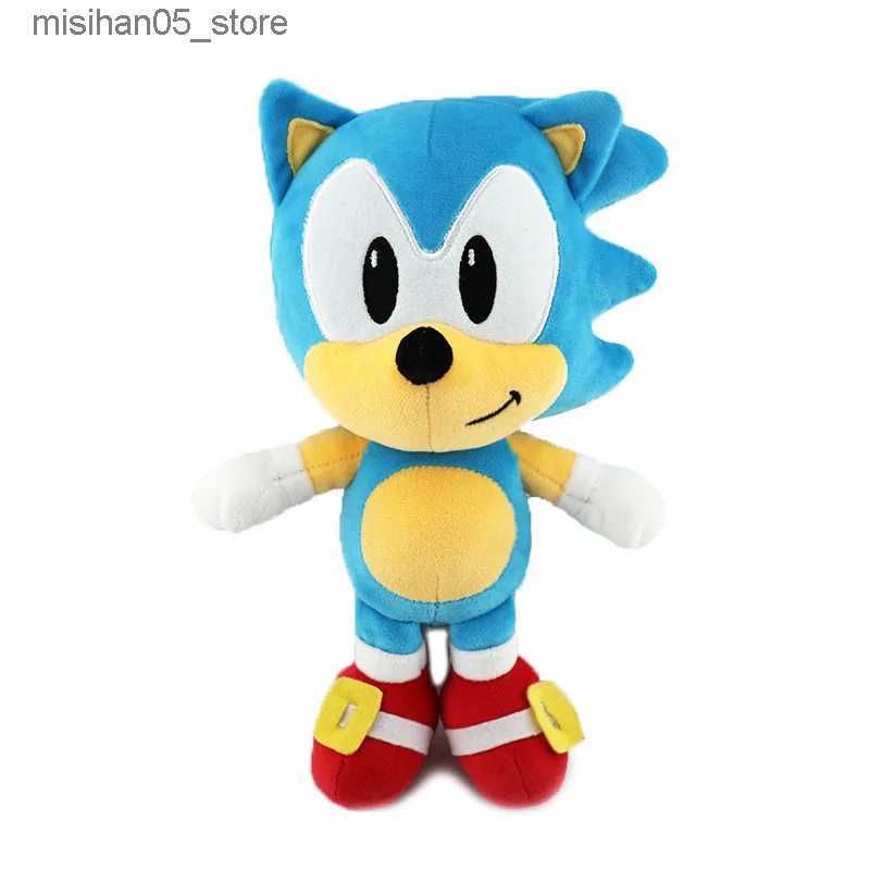 Plush Dolls Sonic Plush Toy Shadow Amy Rose Plush Doll Cartoon Character Miles Power Dr. Eggman Doll Childrens Toy Birthday Gift Q240322