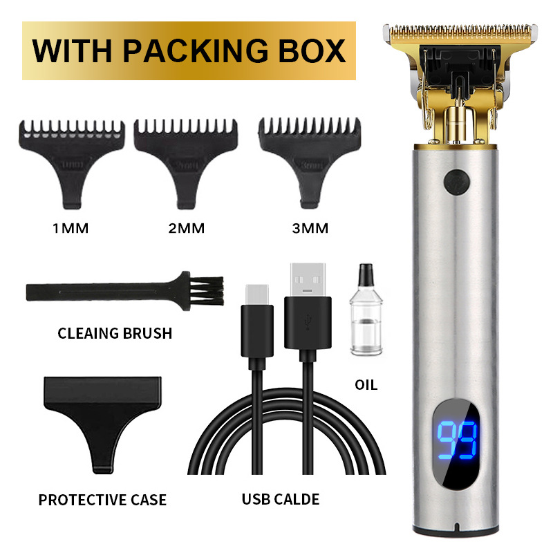 Electric Hair Trimmer Hair Clipper Barber Beard Hair Cutting Machine Shaver For Man