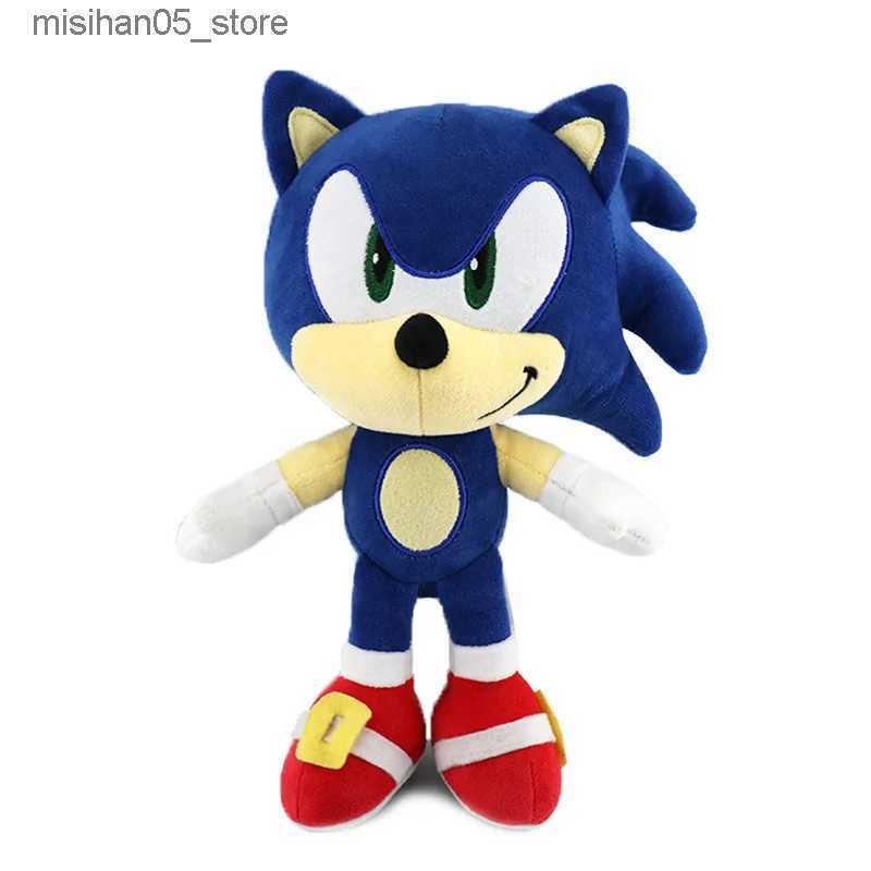 Plush Dolls Sonic Plush Toy Shadow Amy Rose Plush Doll Cartoon Character Miles Power Dr. Eggman Doll Childrens Toy Birthday Gift Q240322