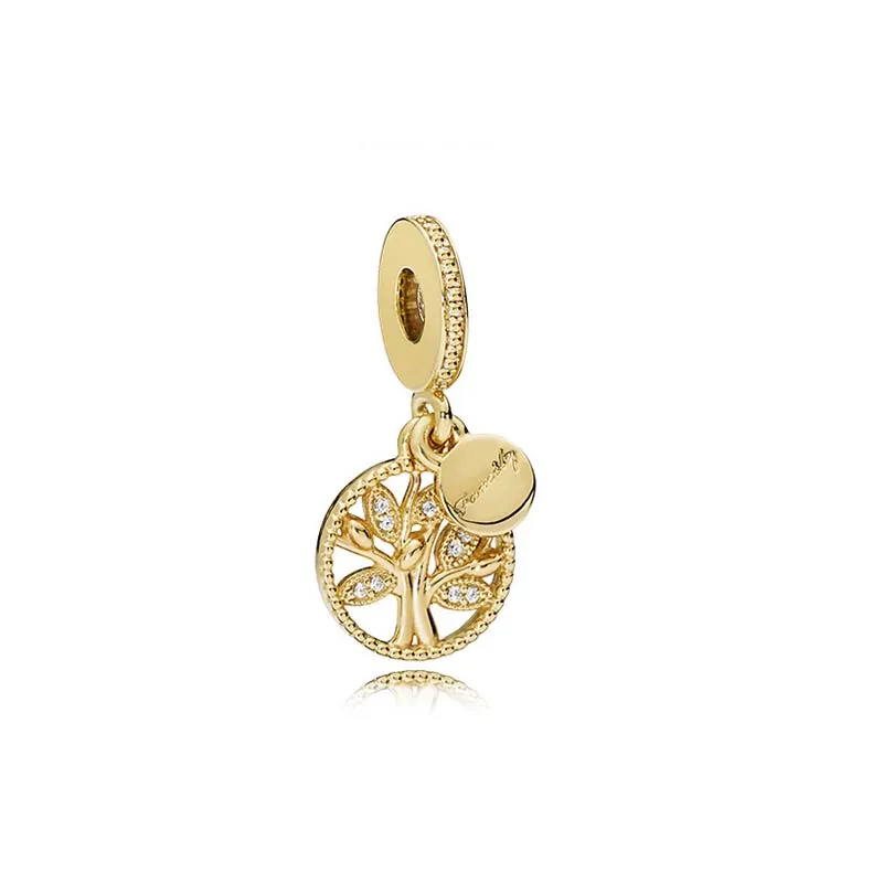 New Silver Women's Charm Golden Tree Of Life Dream Catcher Beads For Classic S925 Snake Women's Bracelet Jewelry Gift