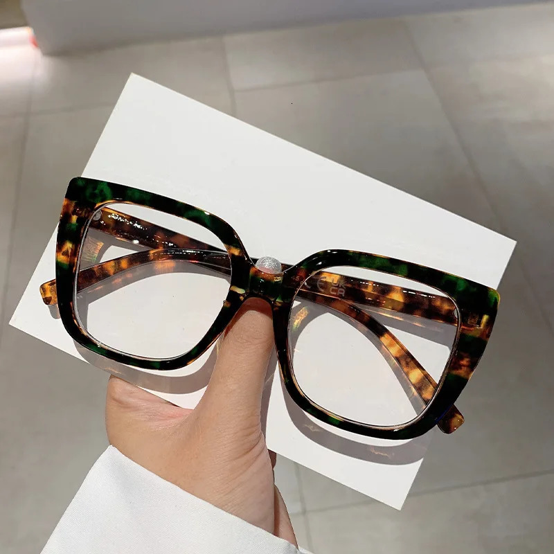 Retro anti blue light optical cat eye sexy womens glasses luxury brand designer trend for women Myopia prescription glasses frame 240322