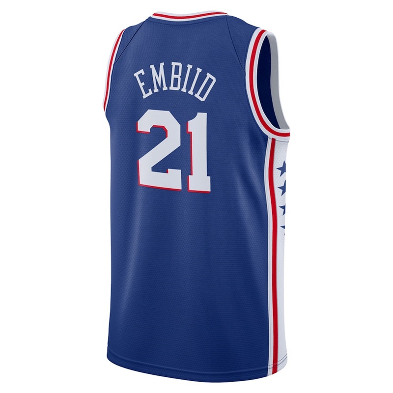 Joel Embiid Tyrese Maxey Basketball Jersey Paul George Allen Iverson V J Edgecombe Jared McCain Caleb Martin Sixer ominick Barlow 76er Quentin Grimes 
