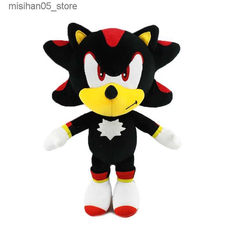 Plush Dolls Sonic Plush Toy Shadow Amy Rose Plush Doll Cartoon Character Miles Power Dr. Eggman Doll Childrens Toy Birthday Gift Q240322