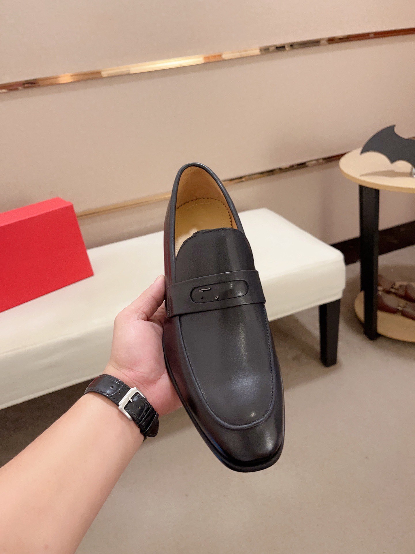 12MODEL 2024 Burgundy Black oxford Dress Shoes For Men Business Fashion Handmade Wedding Formal Genuine Leather Designer Men Shoes Original us6-11
