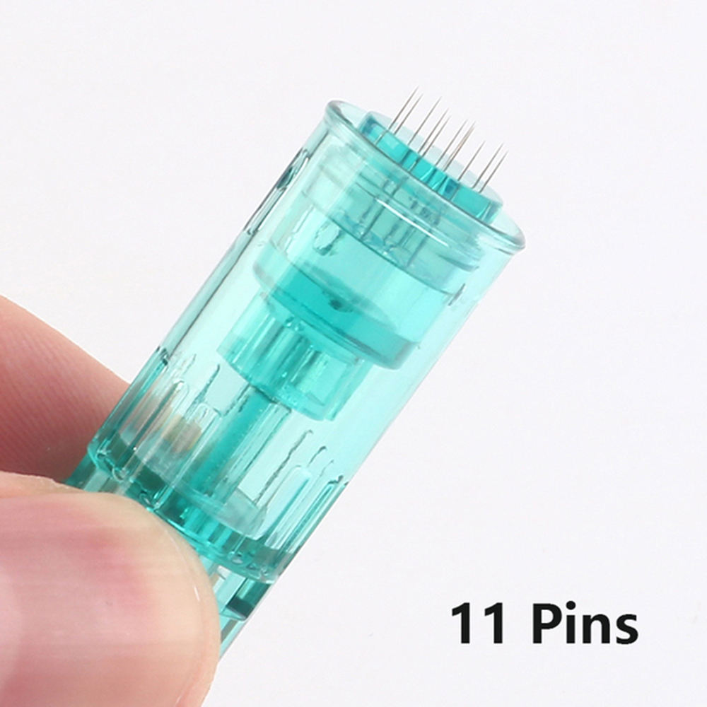 100pcs Dr pen A6S needles cartridge microneedle Nano tip replacement dermapen cartridges needling Meso Derma Pen 11/16/24/36/42 Pins 3D 5D