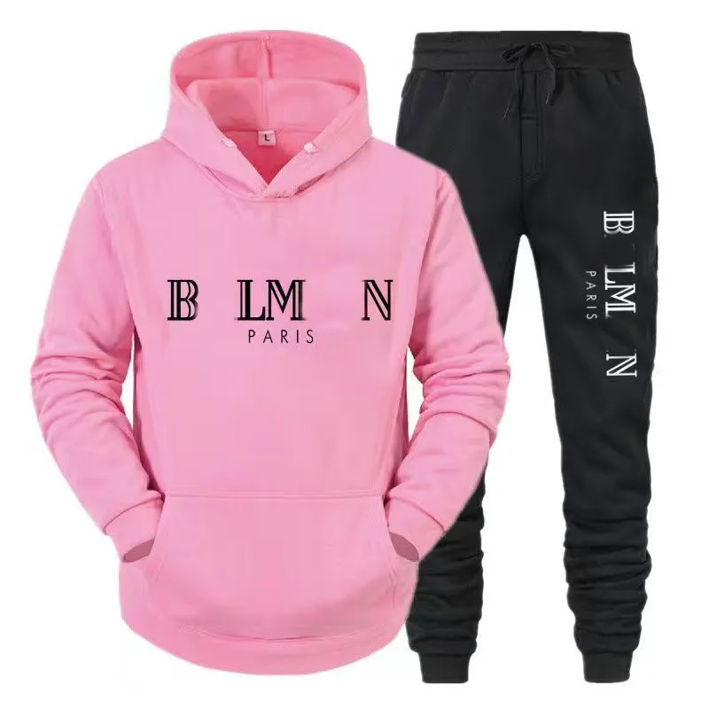 2024 Mens Tracksuit Hooded 2 Pieces Set women luxury Designer Hoodie Sweatshirt Mens Tracksuit Sweatpants sweatsuit Jogging sports suit wholesale