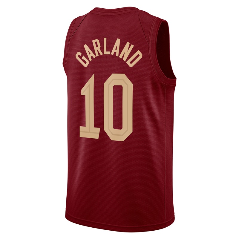 Donovann Mitchell Basketball Jersey Darius Garland Evan Mobley Max Strus Cavs Jarrett Allen DeAndre Hunter Georges Niang City Dean Wade Jerome Sam Mer