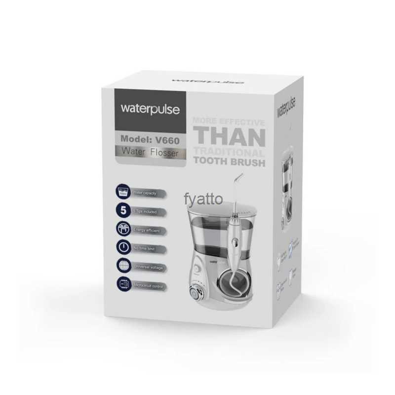 Other Appliances V660G oral irrigator grade 12 water brush+nozzle+box suitable for teeth whitening at home H240322