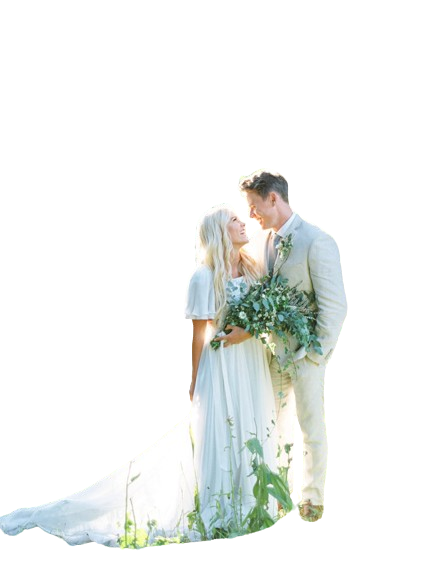 Vintage Aline Modest Wedding Dresses With Flutter Sleeves Scoop Neck Lace Top Chiffon Skirt Bogho Informal Bridal Gowns C D0313