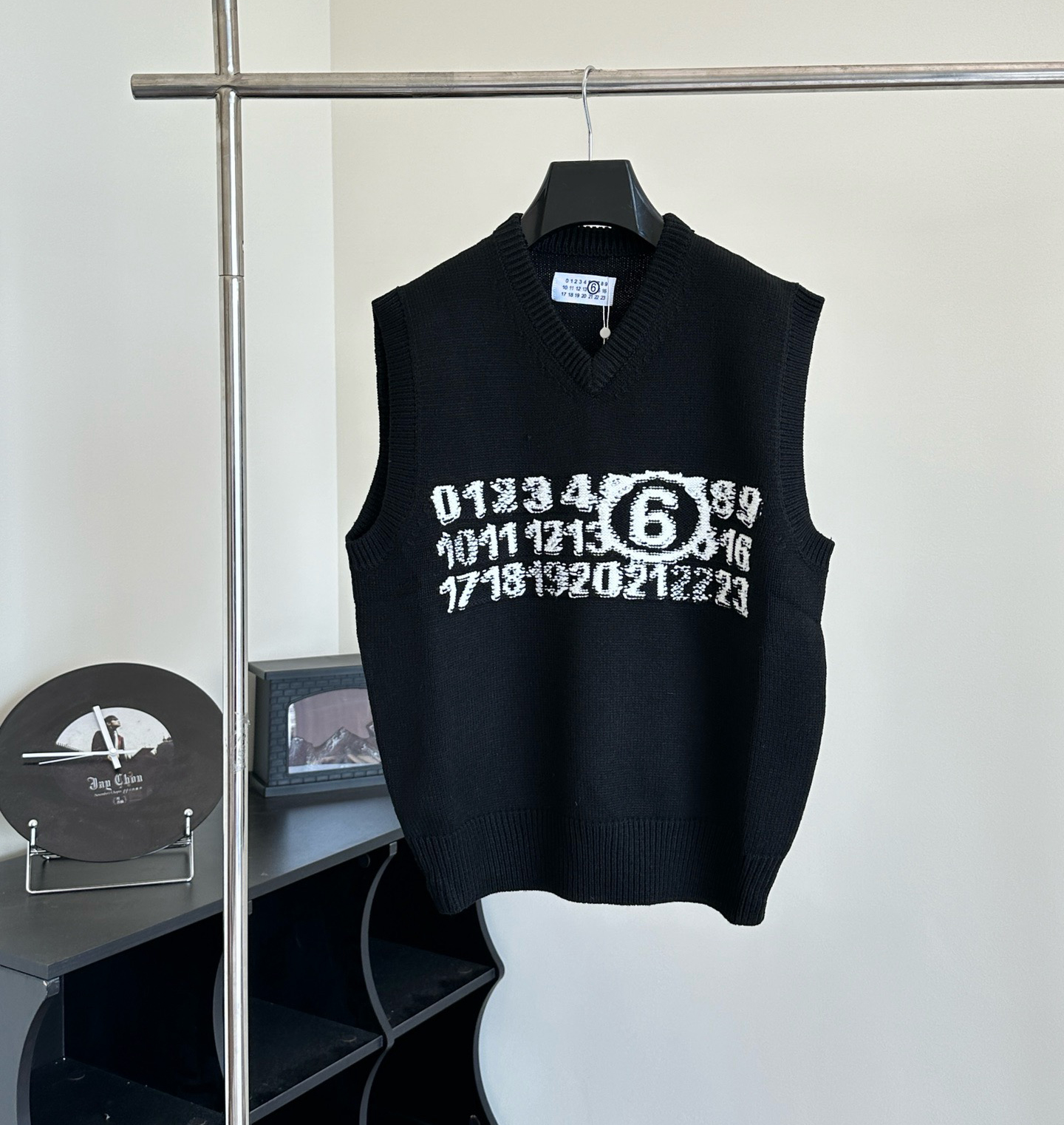 Men's Plus Size Sweaters in autumn / winter acquard knitting machine e Custom jnlarged detail crew neck cotton 7Y4656