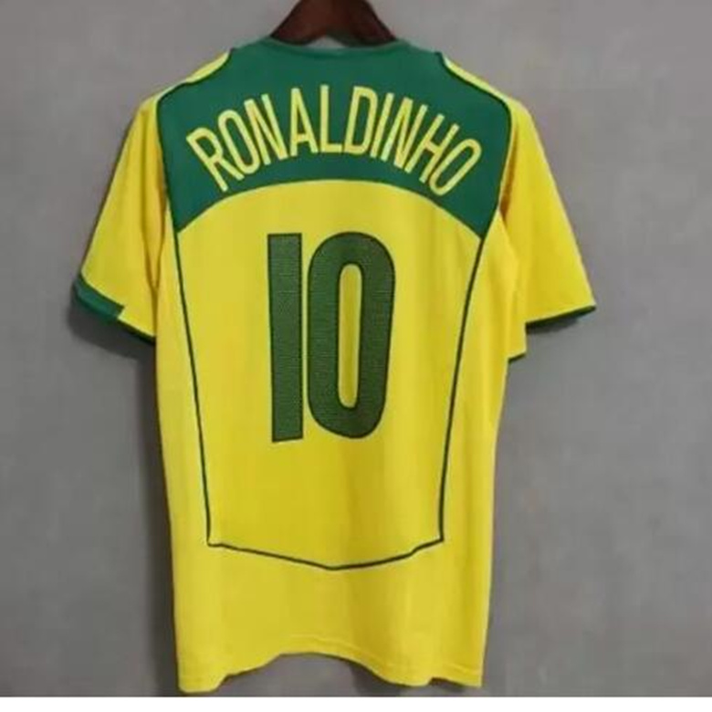 Brazil Football Team Jersey Retro Soccer Shirts for Men Kids Lightweight Breathable Fabric Various Years Available