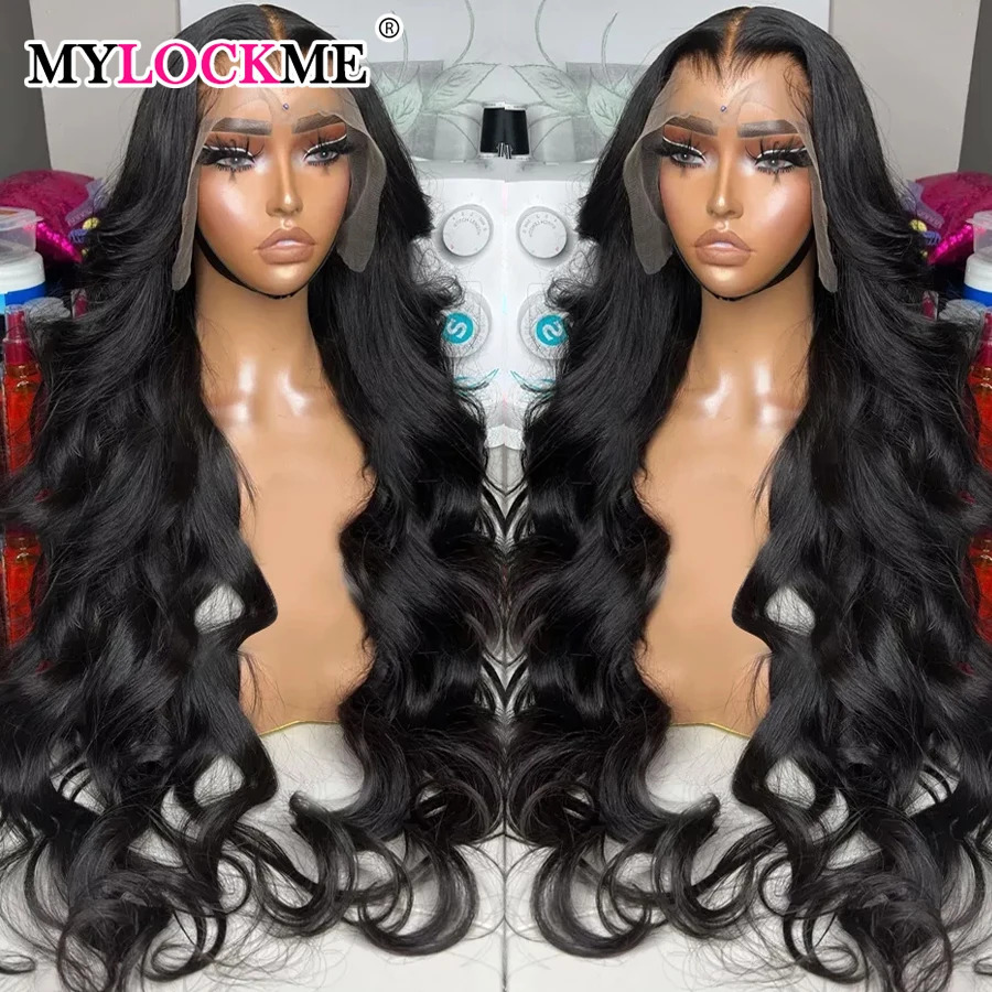 Body Wave Transparent 13x4 13x6 Lace Front Human Hair Wigs Brazilian Body Wave Lace Frontal For Women PrePlucked 4x4 Closure Wig 240314