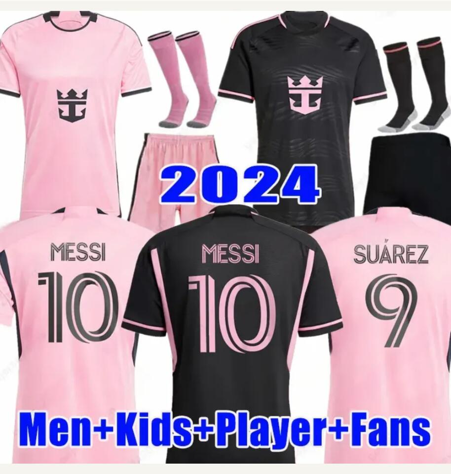 24 25 MESSIS InterS MiamiS Soccer Jerseys BECKHAM Football Shirts 2023 2024 MATUIDI HIGUAIN TRAPP PELLEGRINI PIZARRO SERGIO FC Jersey Fans Football Jersers