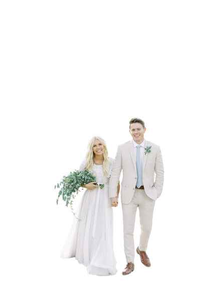 Vintage Aline Modest Wedding Dresses With Flutter Sleeves Scoop Neck Lace Top Chiffon Skirt Bogho Informal Bridal Gowns C D0313