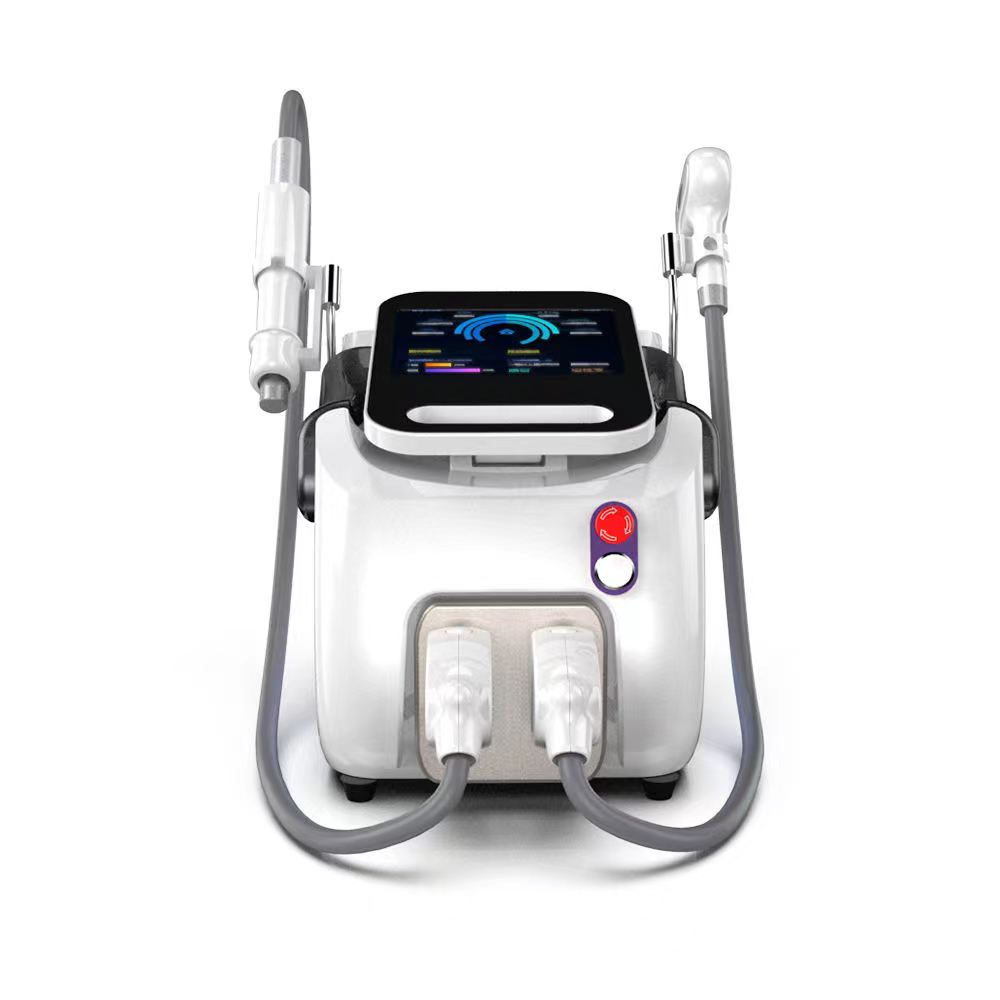Laser Beauty 2in1 ICE Diode Laser 755 808 1064 Hair Removal Machine Picosecond Pico Laser Q-Switched Nd Yag Tattoo Removal