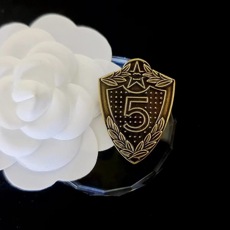 20style s Designer Brand Brooch Fashion Famous Double Letter Brooches Crystal Pearl Charm Rhie Suit Pin Jewelry Accessories