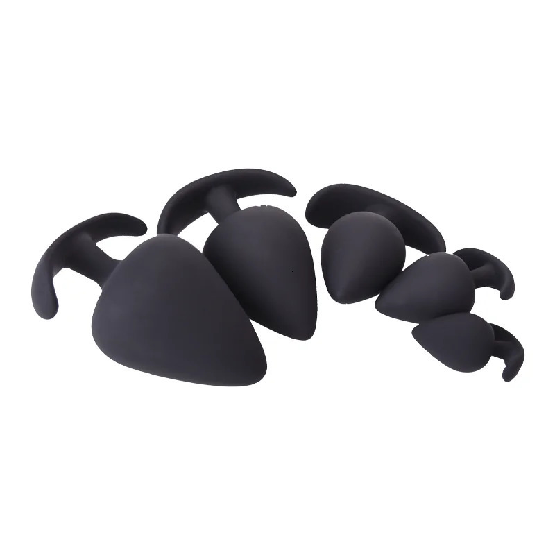 5 Sizes Anal Plug Trainer Dildo Massage Prostate Stimulator For Men Women Butt Plugs Sex Toys Couples SM Adults 18 240312