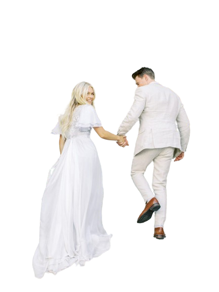 Vintage Aline Chiffon Modest Wedding Dresses With Flutter Sleeves Scoop Neck Lace Top Chiffon Skirt Bogho Informal Bridal Gowns C