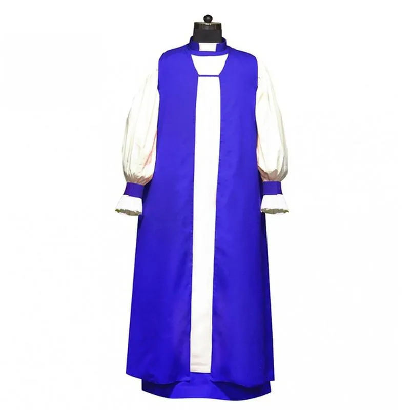Ethnic Clothing Mens Chimere And Rochet Set Church Costume Long Sleeve Slim Clergy Tunic Cotton Cassocks Stand Collar Tradition Priest Othpy