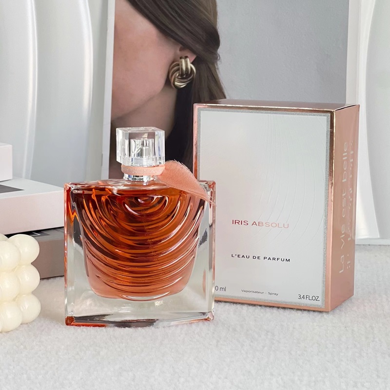 New LA VIE EST BELLE Iris Absolu Perfumes Eau De Parfum For Popular Perfume Women Cologne Body Mist Spray 100Ml EDP Lady Fragrance Long Lasting
