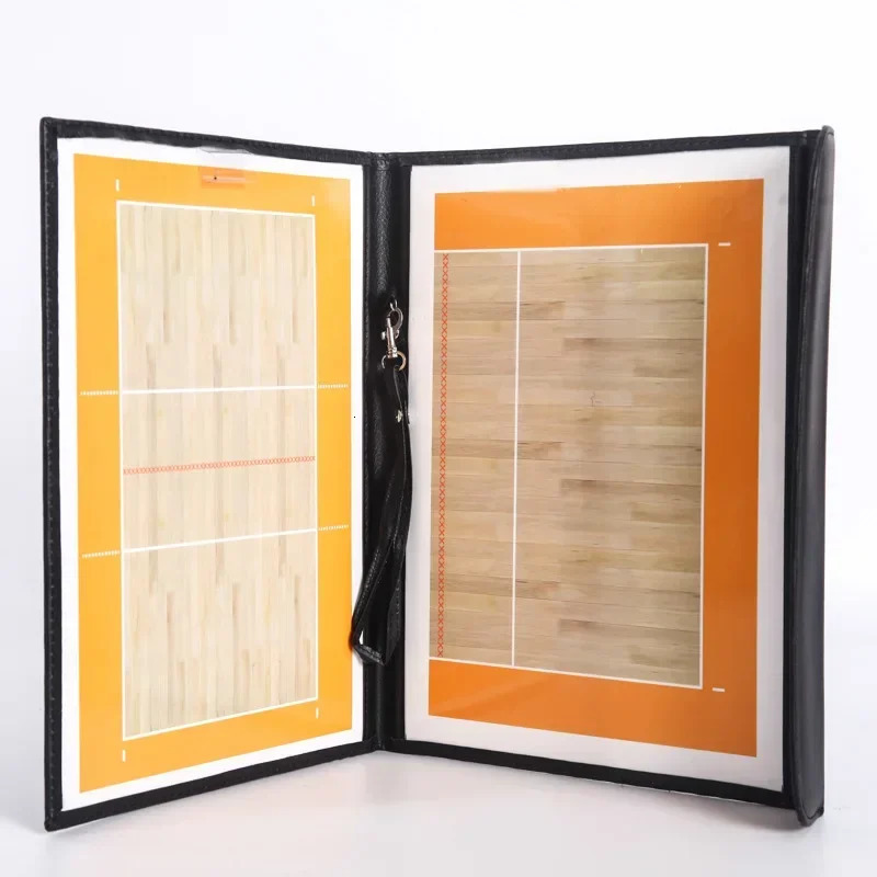 Foldable Volleyball Tactical Board Coaching Volleyball Tactic Board Magnetic Handball Tactics Game Voleibol Training Teach 240301