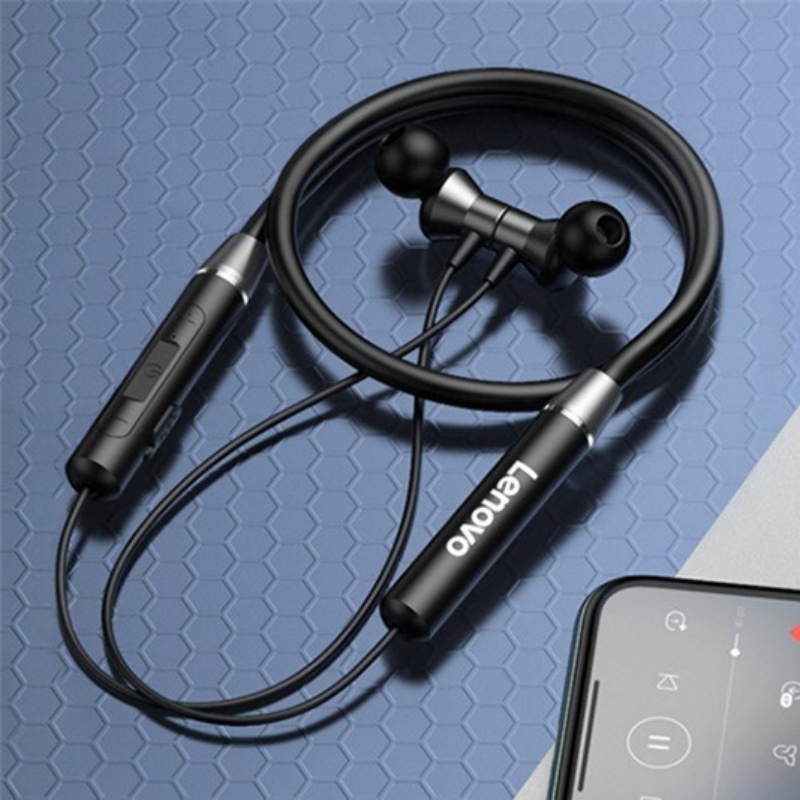 HE05 Bluetooth 5.0 Wireless Magnetic Neckband Running Sports Earphone Earplug with Waterproof Noise Canceling For Android IOS Tablet