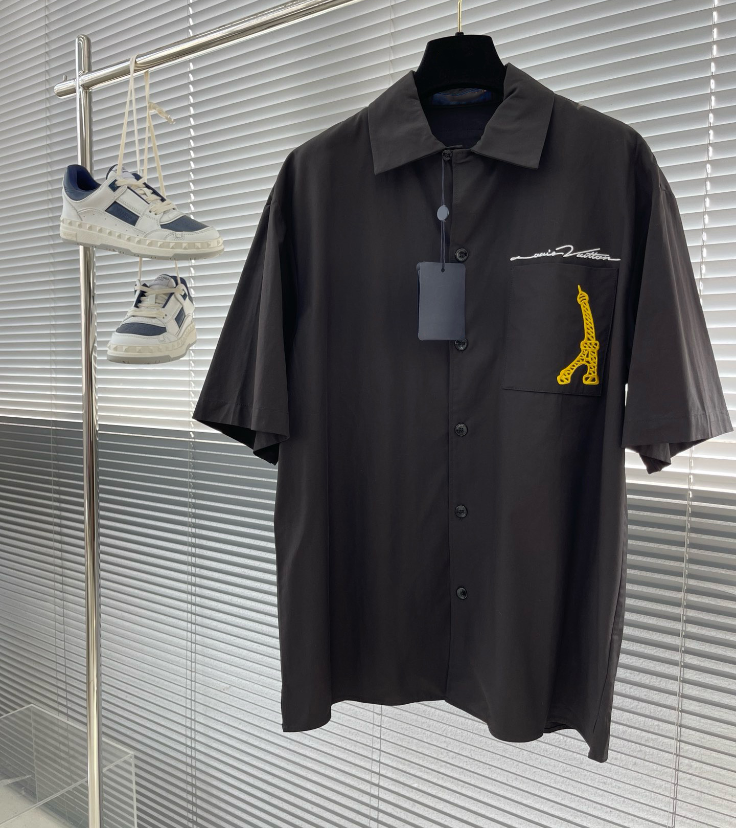 Men's Plus Tees & Polos t-shirts Round neck embroidered and printed polar style summer wear with street pure cotton 6133wv