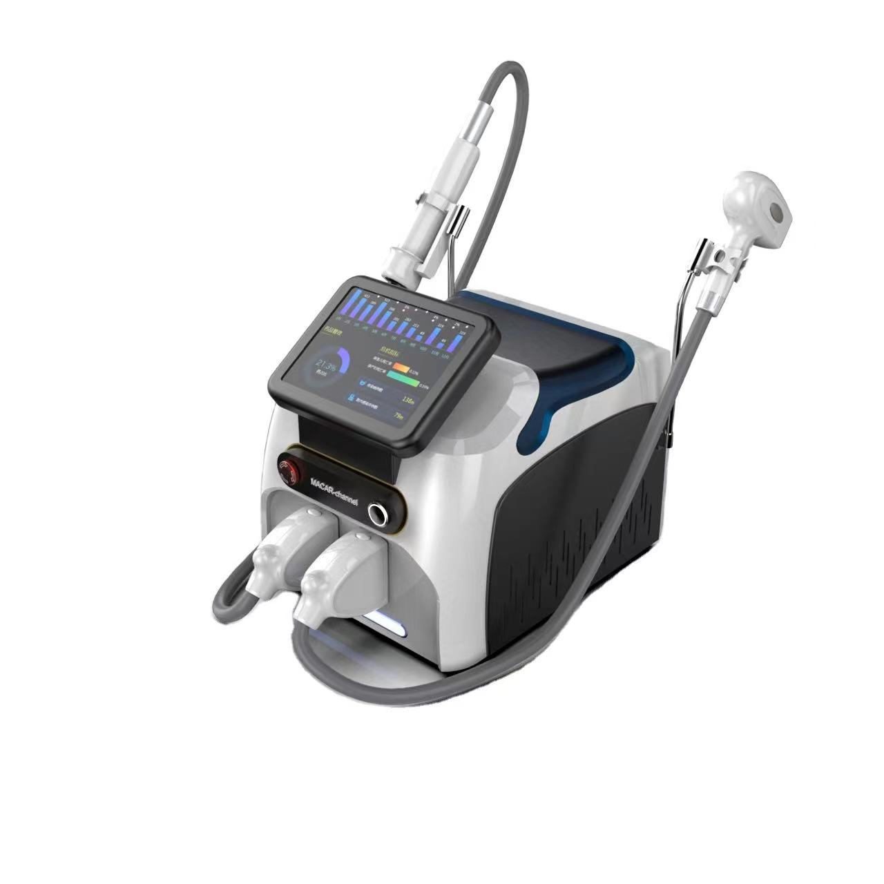 Big Power Diode Hair Removal Laser 3 Wavelength Plus Pico 2 In 1 Laser Picosecond 808 Diode Laser And Pico 2in1 CE Approved For Salon