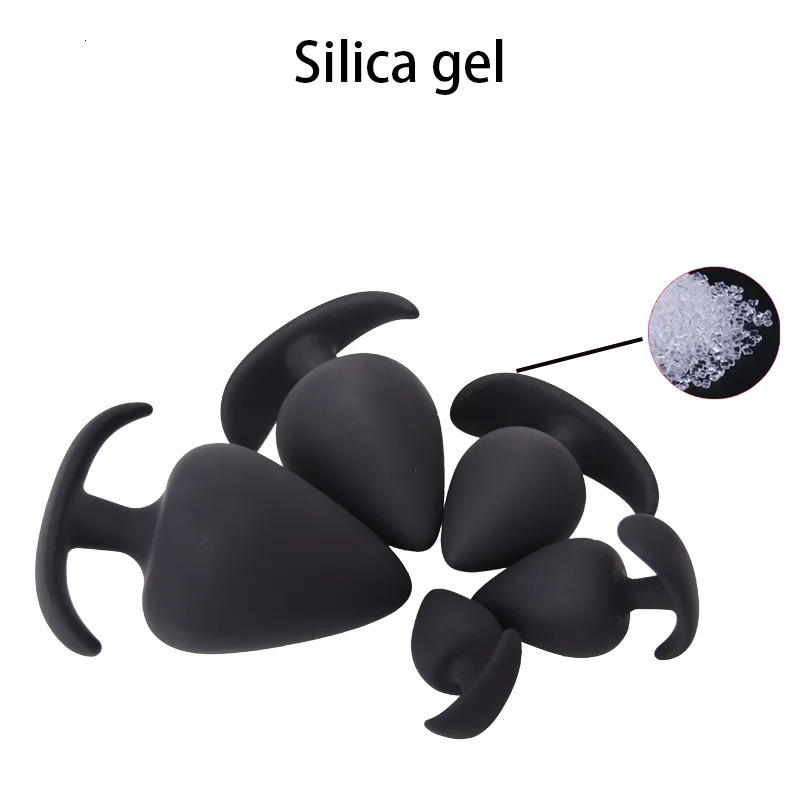 5 Sizes Anal Plug Trainer Dildo Massage Prostate Stimulator For Men Women Butt Plugs Sex Toys Couples SM Adults 18 240312
