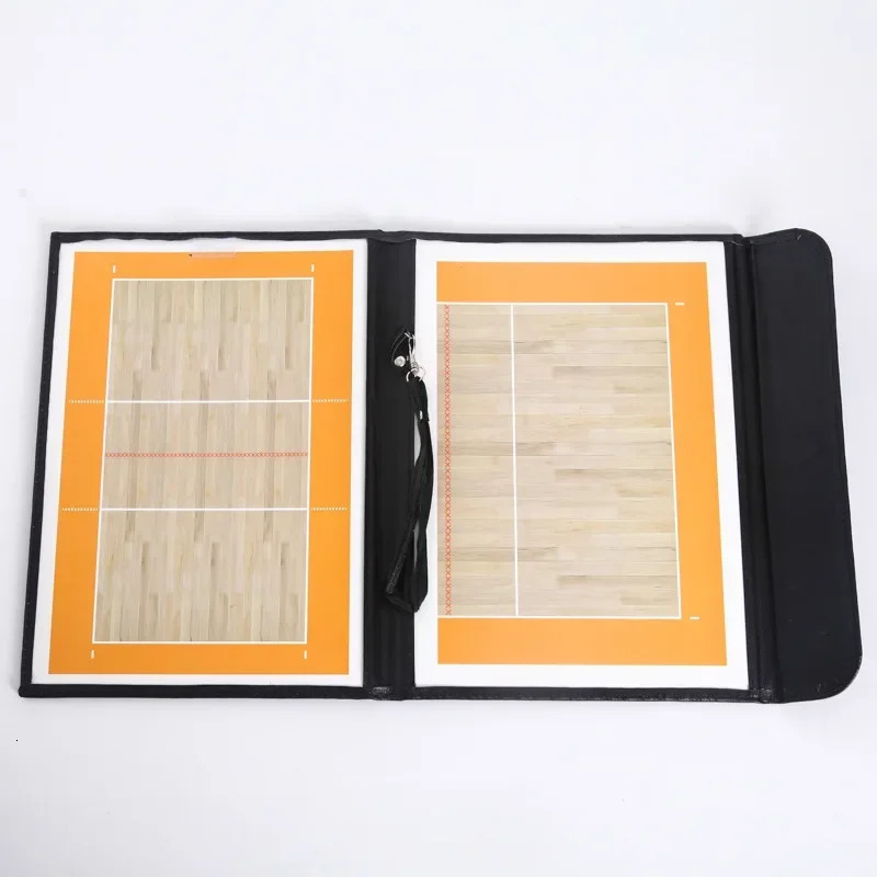 Foldable Volleyball Tactical Board Coaching Volleyball Tactic Board Magnetic Handball Tactics Game Voleibol Training Teach 240301