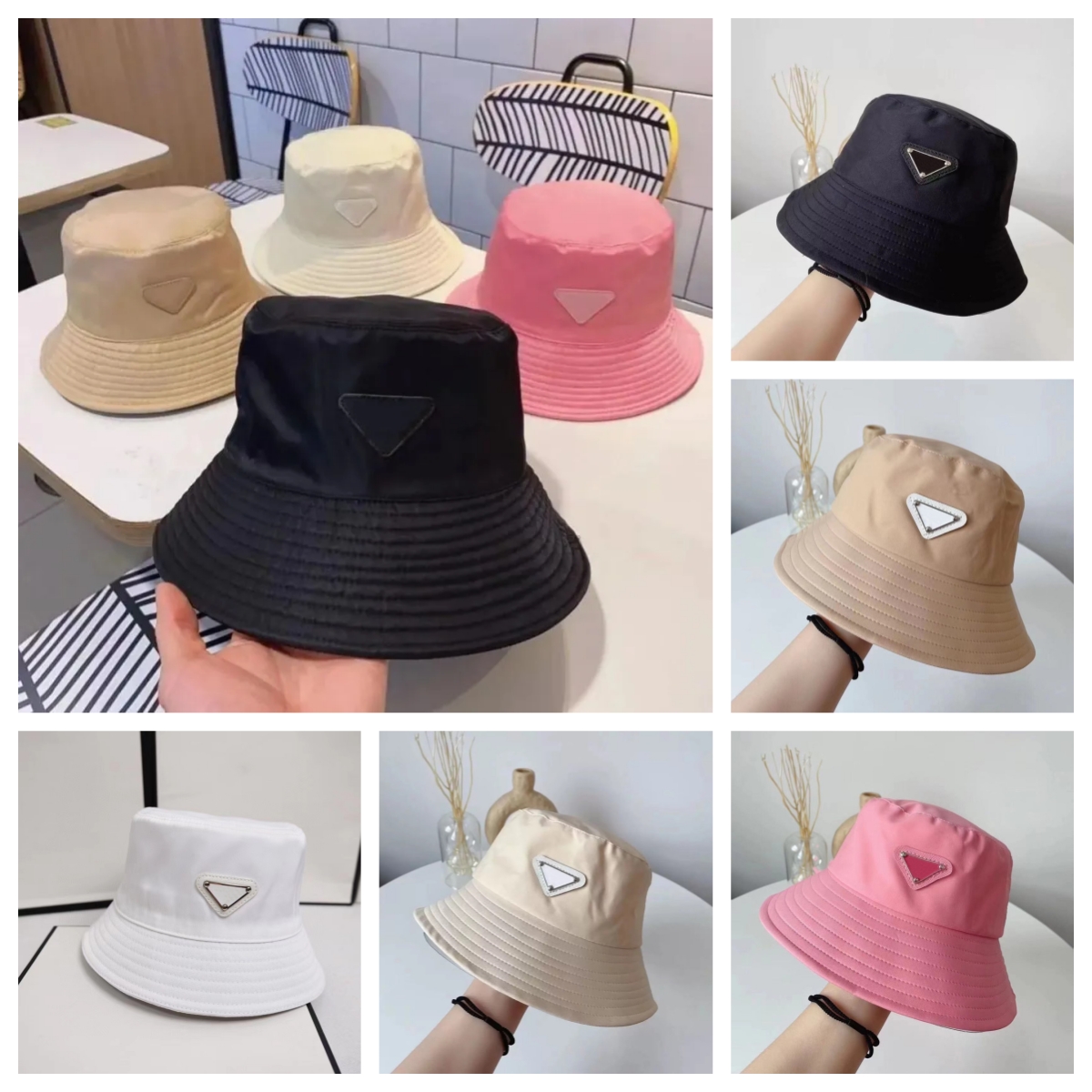 Bucket Hat beach hat Men Woman Baseball Caps Beanie Casquettes Baseball Fisherman Buckets Hats Patchwork High Quality Summer Sun Visor