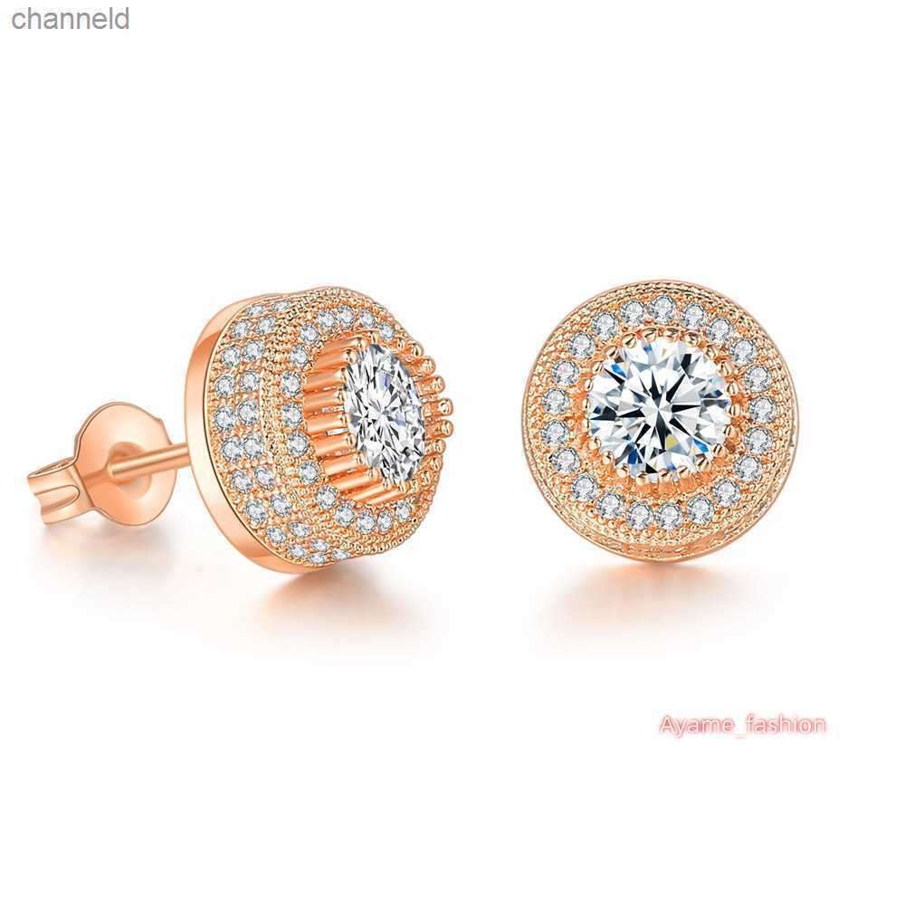 Mens Hip Hop Stud Earrings Jewelry New Fashion Gold Sier VVS Moissanite A variety of Styles Dia Earring L230518