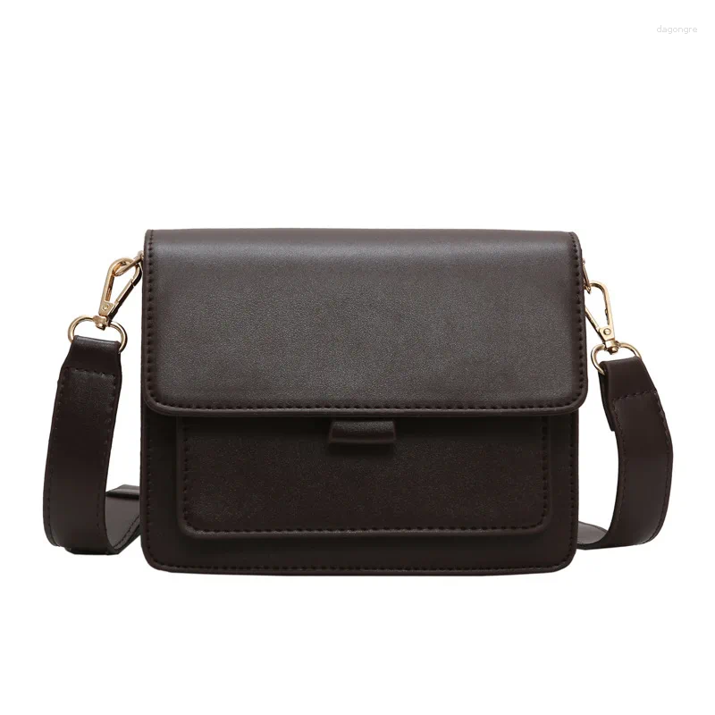 Shoulder Bags Small Women 2024 Winter Women's Korean Fashion Simple Messenger Bag Square C729