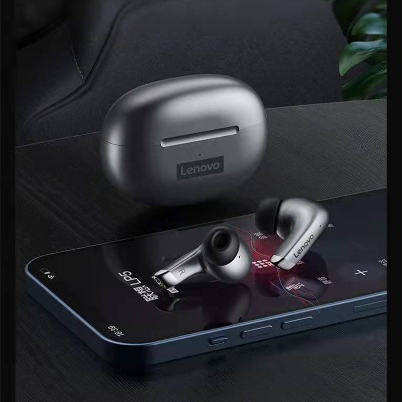 Original Lenovo LP5 Bluetooth 5.0 Wireless Magnetic Gaming Running Sports Earphone In-Ear Earplug with Waterproof Noise Canceling For Android IOS Drop