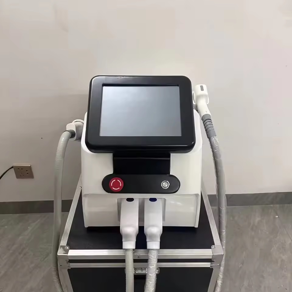 Professional Ice Titanium 2500W Triple Wavelength Diode Laser 808nm Pico Nd Yag Machine Hair Removal And Eyebrow Tattoo Removal