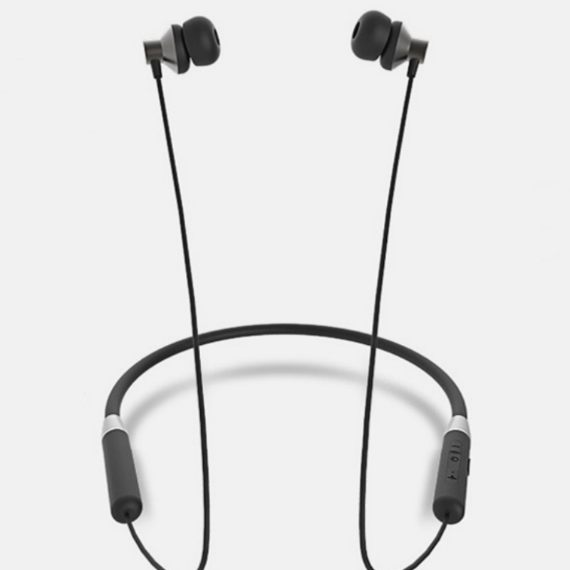 HE05 Bluetooth 5.0 Wireless Magnetic Neckband Running Sports Earphone Earplug with Waterproof Noise Canceling For Android IOS Tablet